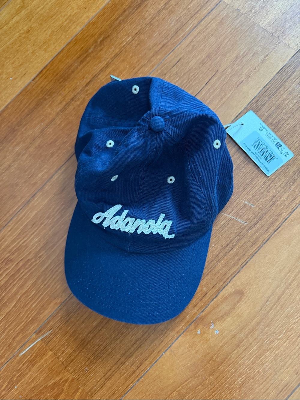 Adanola Navy Blue Cap with White